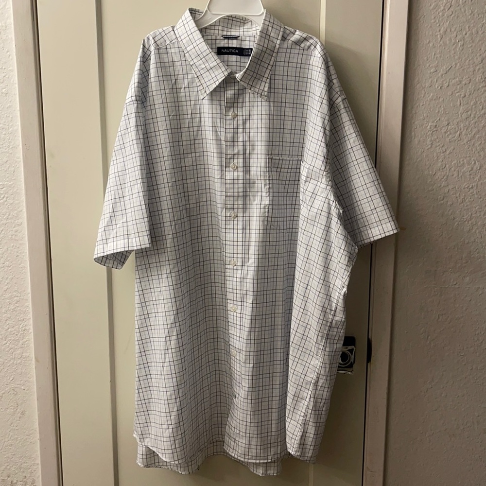 Mens Nautica button up shirt